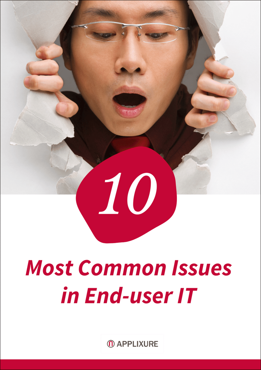 10 Most Common Issues in End-user IT - cover 10 Most Common Issues in End-user IT - cover