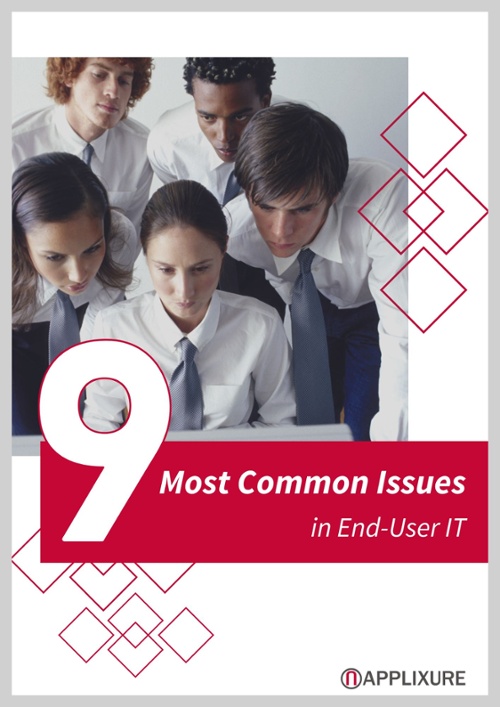 Cover outlined 9 Most Common Issues in End-User IT 500x707