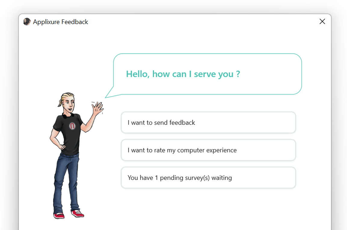 Feedback screenshot what end-users see 1154x768
