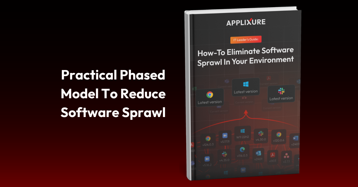Banner - A practical phased IT model for reducing version sprawl