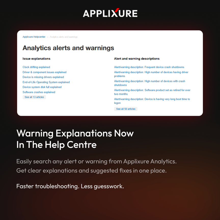 Banner Image - Help Centre - Monthly October update