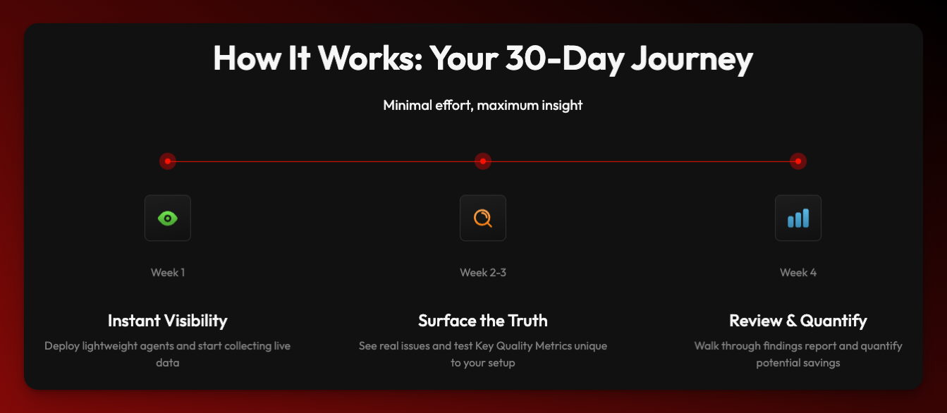 The 30 Day Journey - Timeline Banner