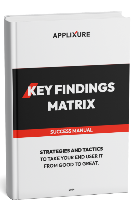 Applixure Key Findings Matrix - cover v2