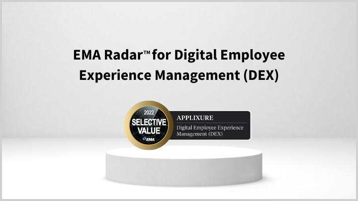 EMA Radar for Digital Employee Experience Management (DEX)